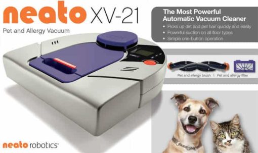 Neato XV-21 Pet & Allergy Robotic Vacuum Cleaner
